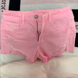 Pink American Eagle Shorts